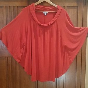 Batwing burn orange shirt